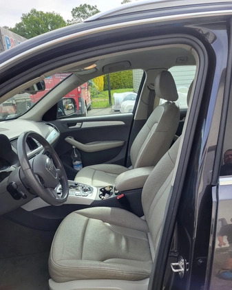Audi Q5 cena 61900 przebieg: 144000, rok produkcji 2012 z Biała małe 56